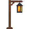 Flickering Light Post